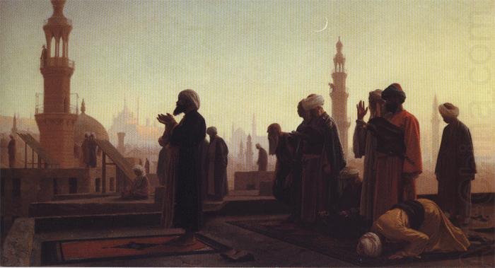 Rooftop Prayer, Jean - Leon Gerome